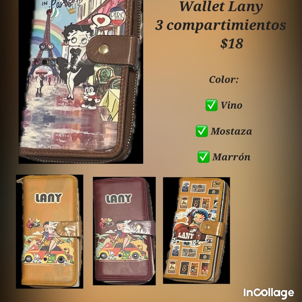 Lany Cartoon Design Wallet